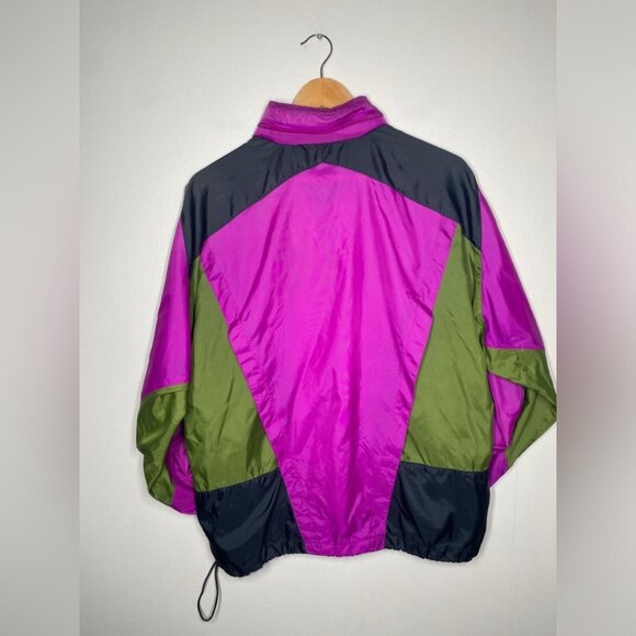 Vintage Nike 1980’s Colourblock Windbreaker with Hood - Picture 6 of 9